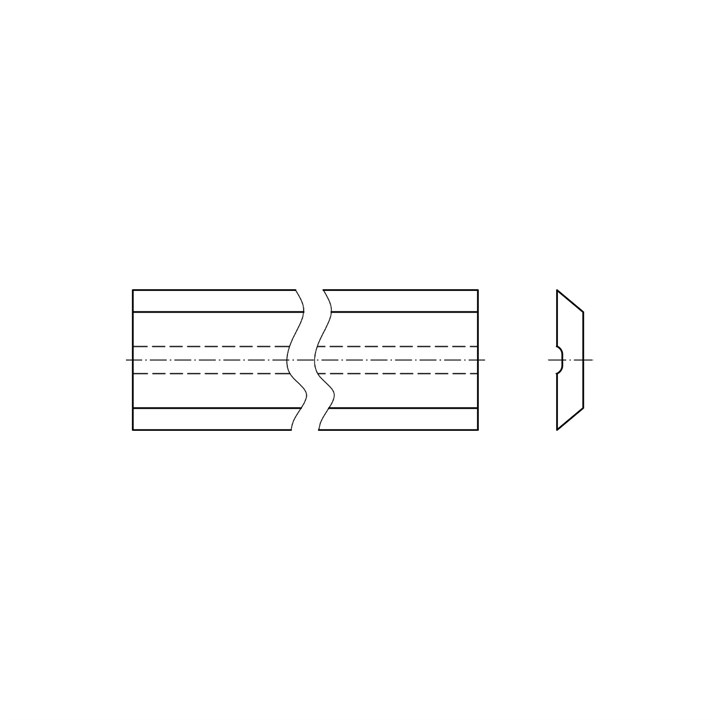45 x 8 x 1.5 mm Rebate Tips